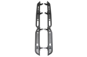 Jeep Gladiator JT Side Steps - DV8 Offroad - OE Plus - Micro-texture black - `20-`23 Jeep Gladiator JT Side Steps - DV8 Offroad - OE Plus - Micro-texture black - `20-`23